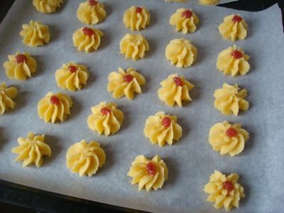 Steps for Making Afternoon Tea Snack - Jam Cookies