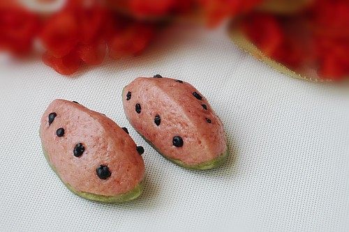 Watermelon Steamed Buns