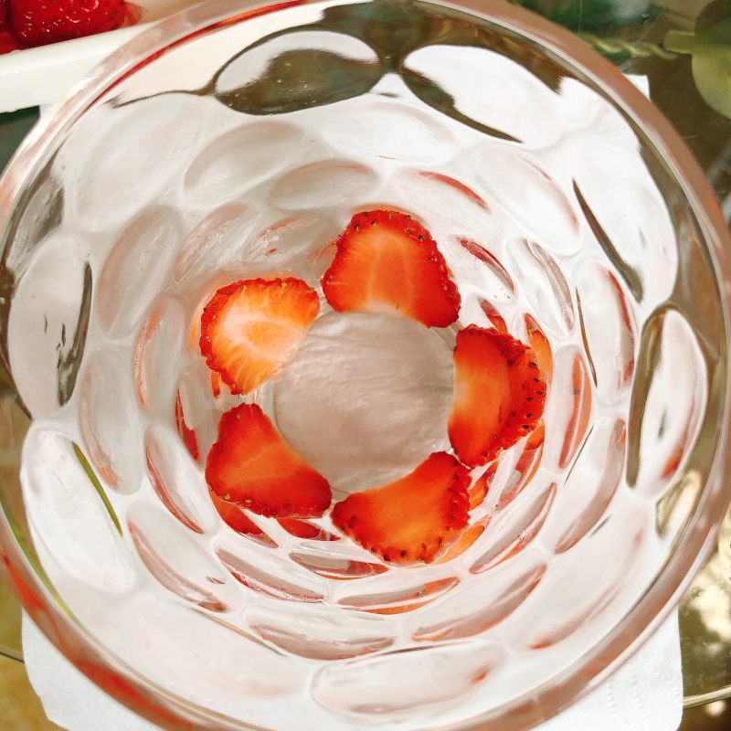 Strawberry Mousse Making Steps