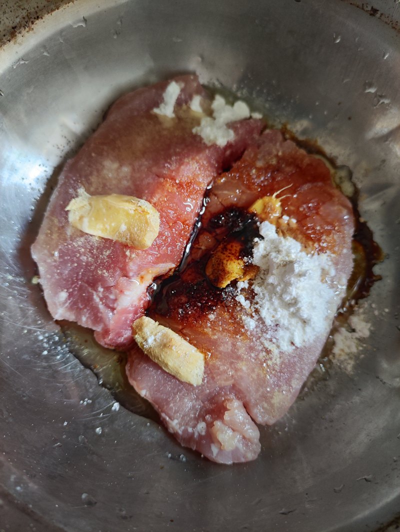 Steps for Making Garlic Pork Chop