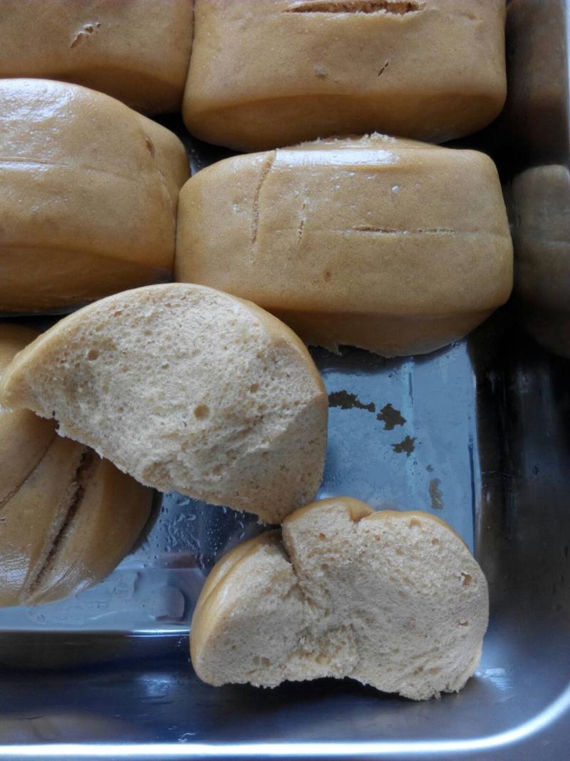 Steps for Making Red Sugar Steamed Bun