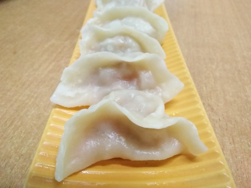 Radish and Pork Steamed Dumplings