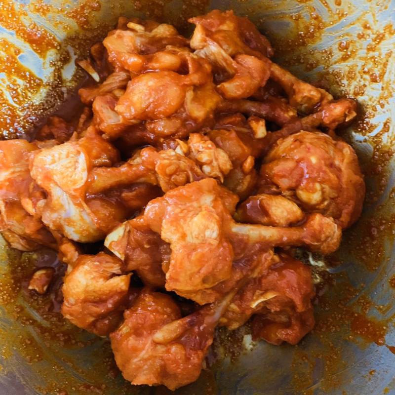 Steps for Cooking Bang Bang Hammer Chicken Wings - Perfect for a Picnic