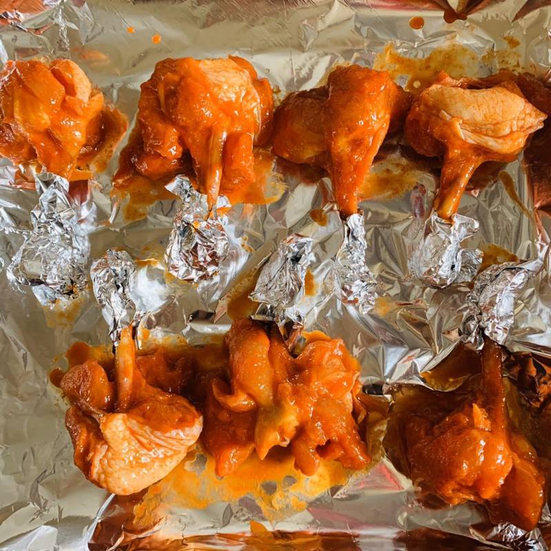 Steps for Cooking Bang Bang Hammer Chicken Wings - Perfect for a Picnic