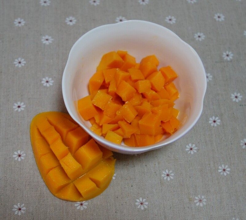 Steps for Making Mango Milk