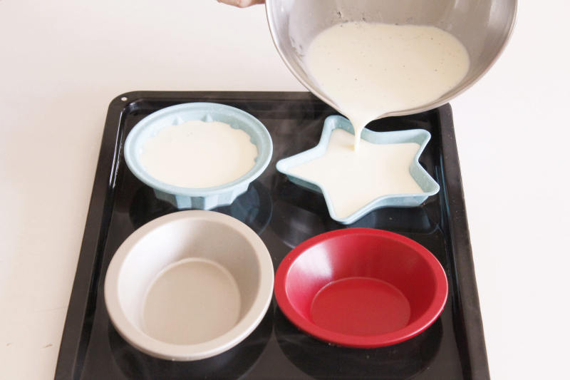 【Baking Up】Vanilla Pudding Making Steps