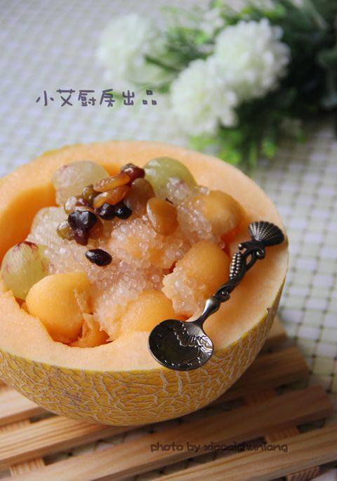 Honeydew Melon Sago Dessert