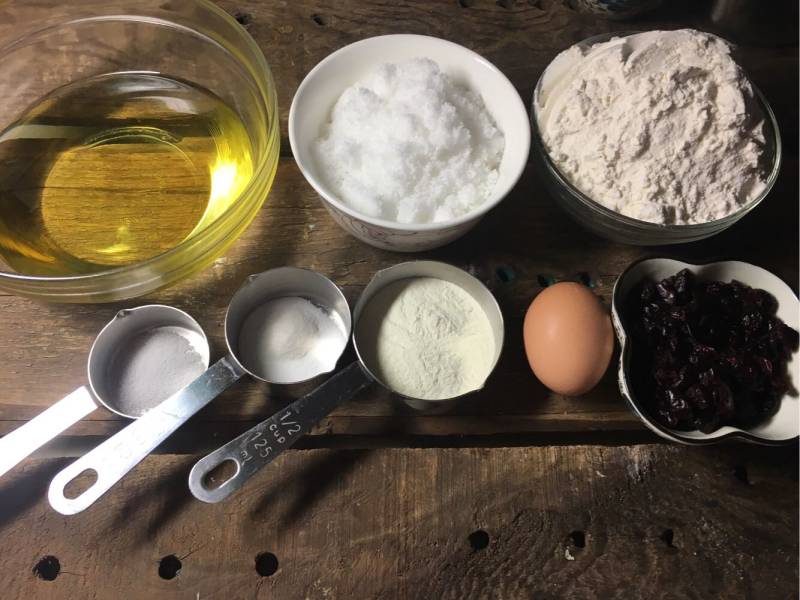 Cranberry Crisps Making Steps