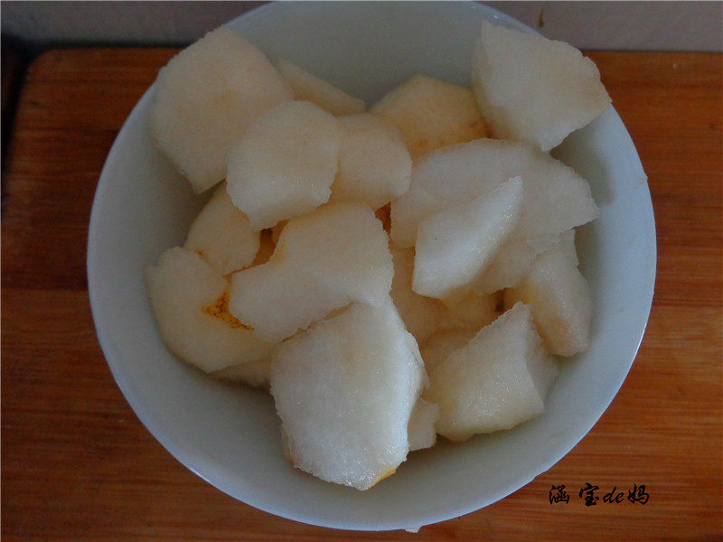 Chenpi Plum Pear Juice Making Steps