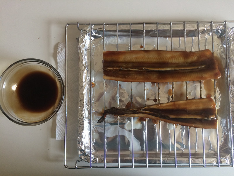 Steps for Making Japanese Grilled Eel