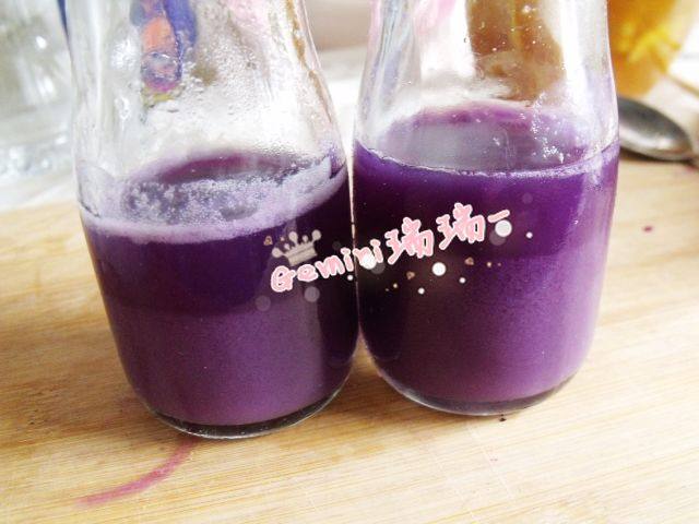 Steps for Making Purple Sweet Potato Sago Pudding