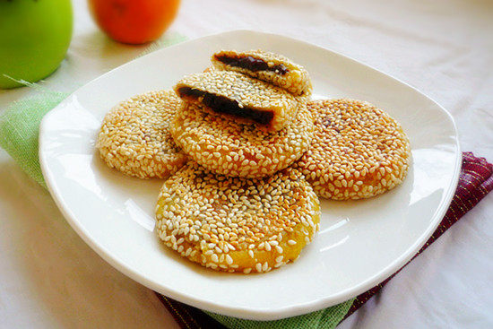 Sesame Sweet Potato Cakes