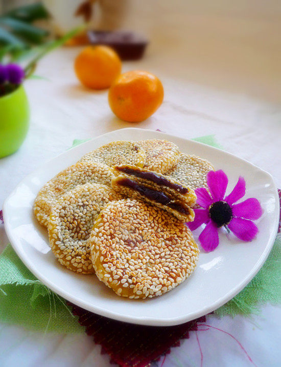 Sesame Sweet Potato Cakes