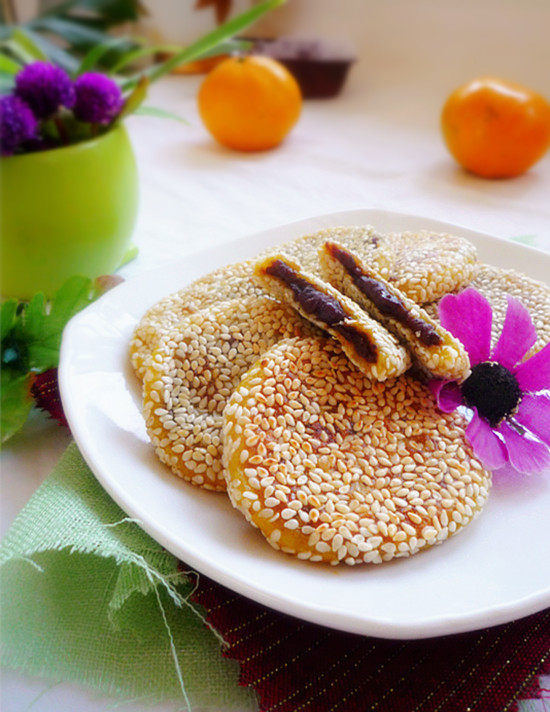 Sesame Sweet Potato Cakes