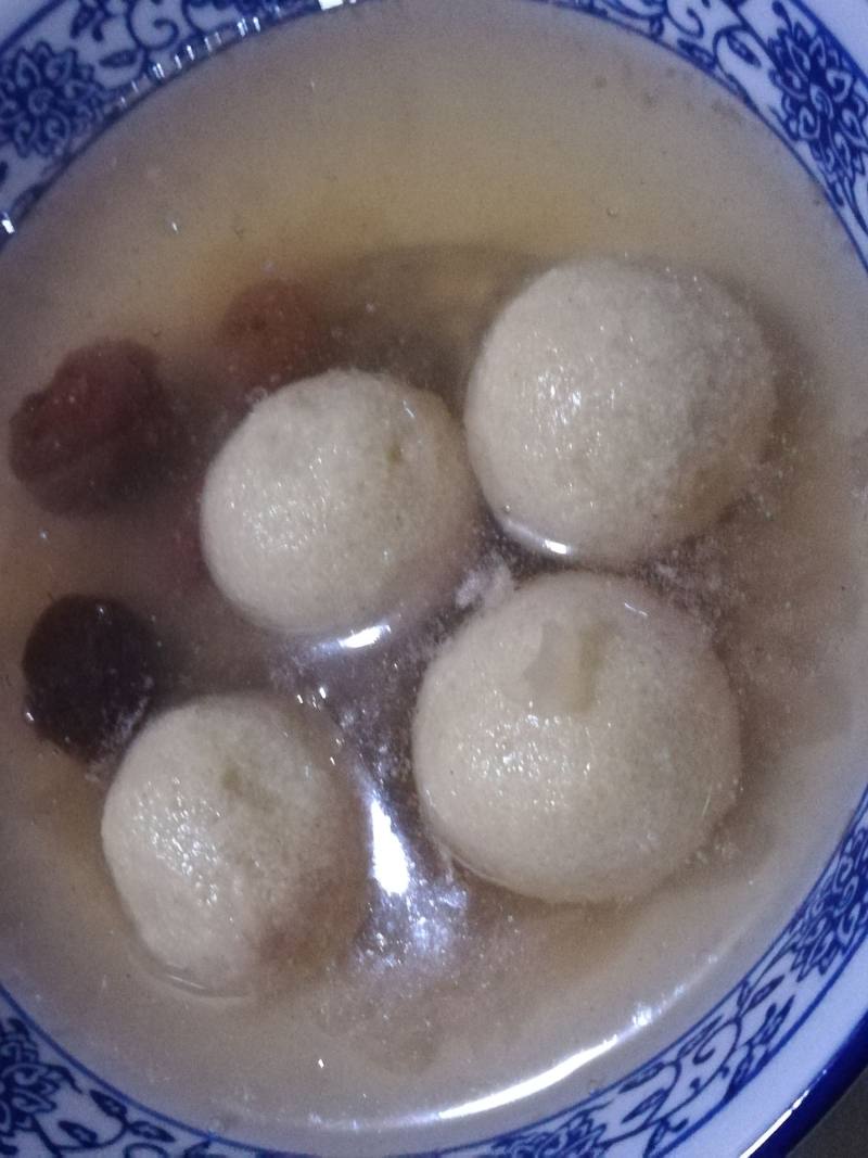 Steps for Making Huangmi Tangyuan