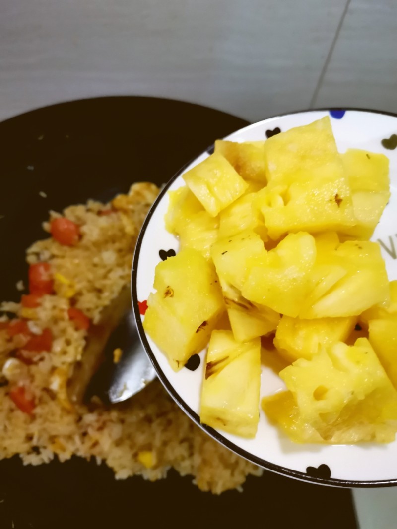 Steps to Cook Pineapple Fried Rice