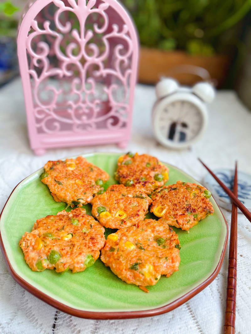 Chicken and Vegetable Patty