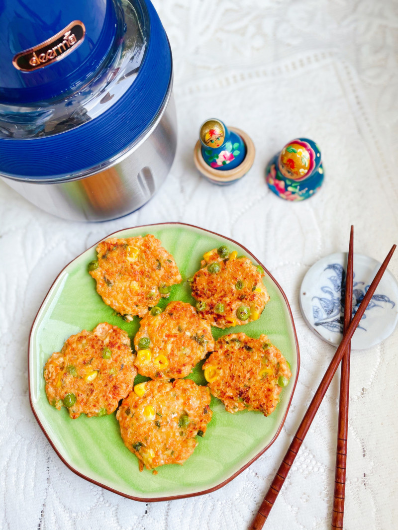 Chicken and Vegetable Patty