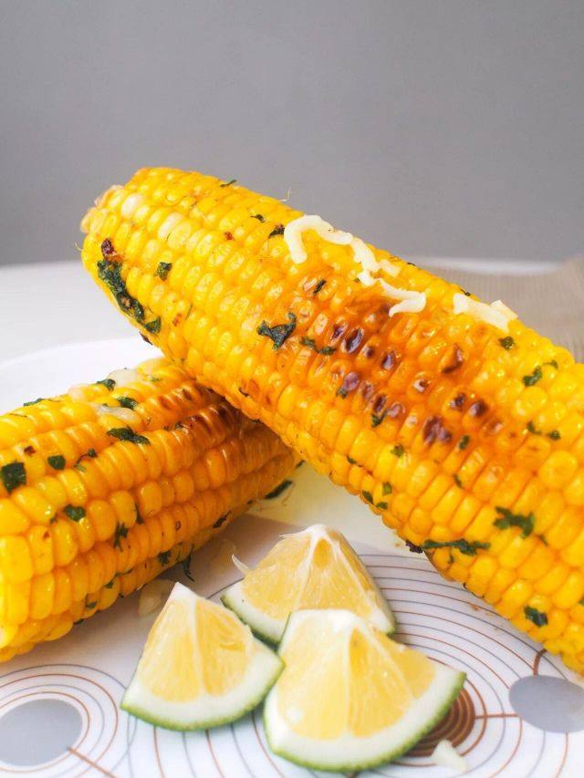 Spicy Butter Grilled Corn