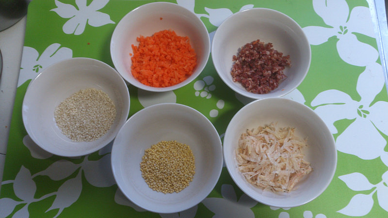 Steps for Making Nutritious Rice Balls