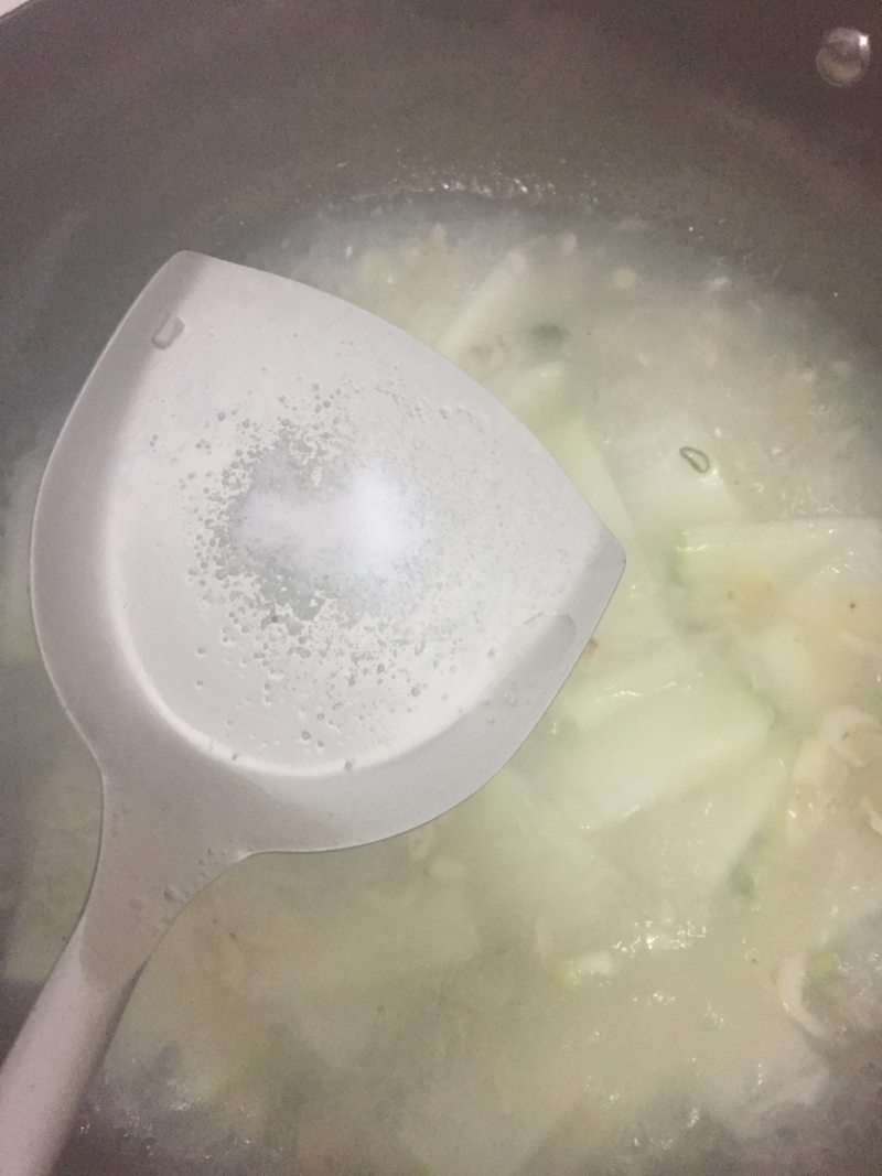 Steps for Making Shrimp and Winter Melon Soup