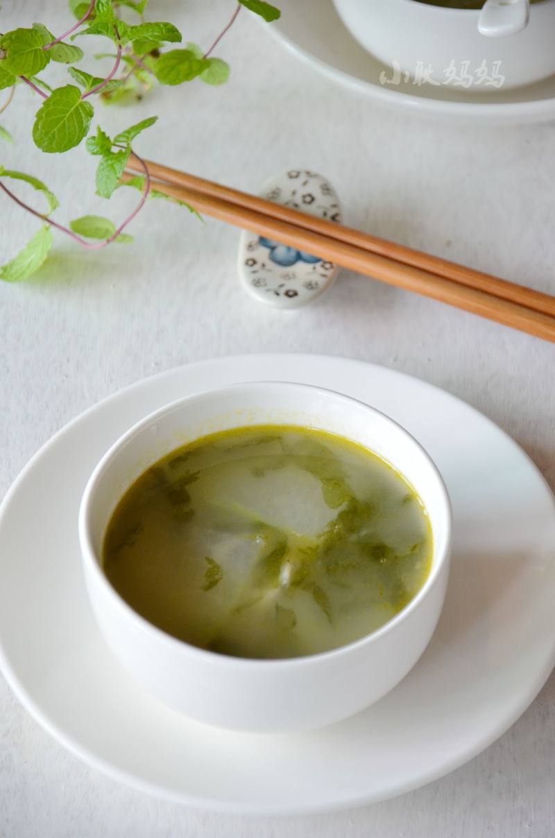 Winter Melon Seaweed Shrimp Soup