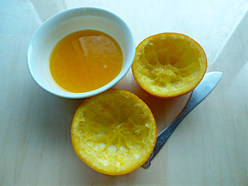 Orange Steamed Egg Cooking Steps