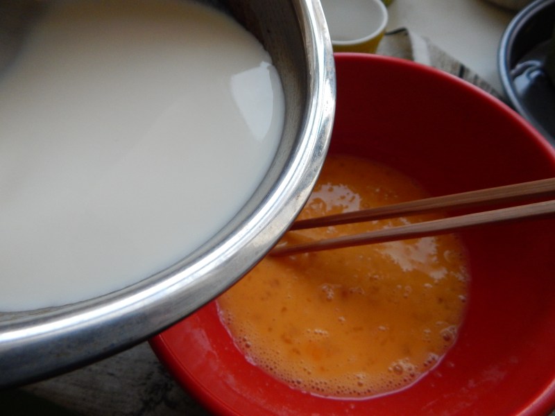 Steps for Making Milk Pudding