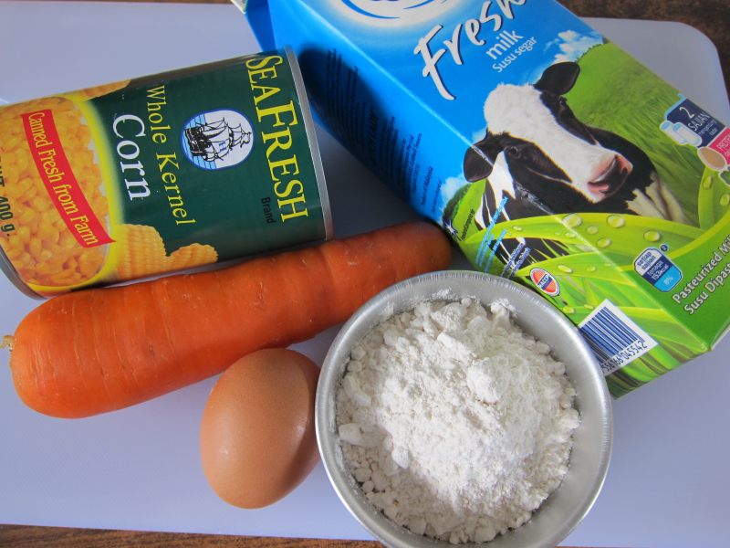 Steps to Make Nutritious Breakfast: Carrot and Egg Pancake