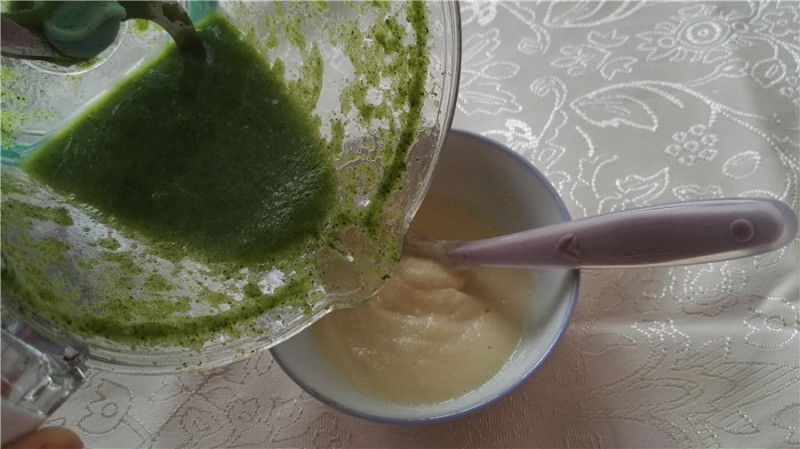 Broccoli Nutrient Rice Porridge Preparation Steps