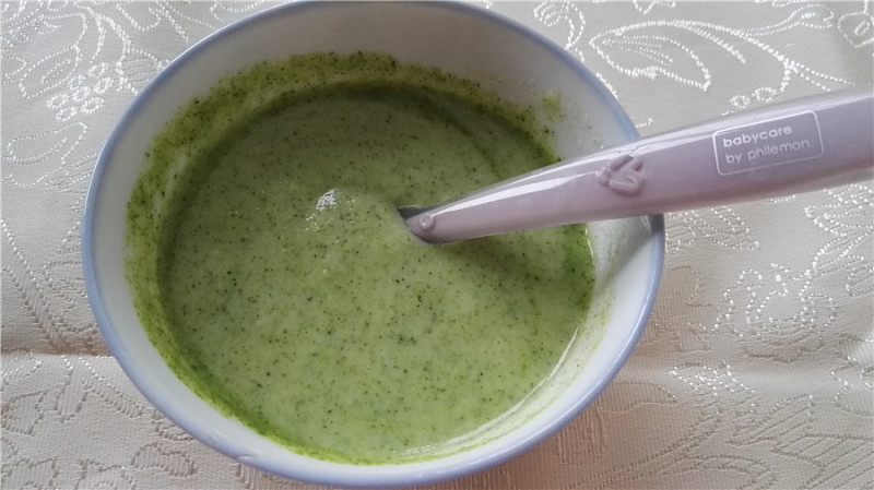 Broccoli Nutrient Rice Porridge Preparation Steps