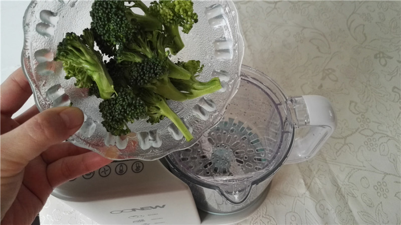 Broccoli Nutrient Rice Porridge Preparation Steps