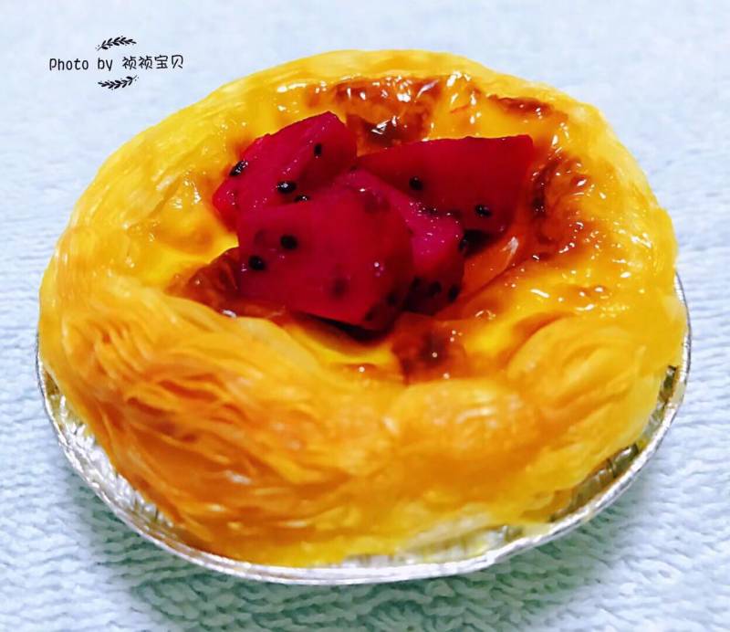 Steps for making Portuguese Egg Tart