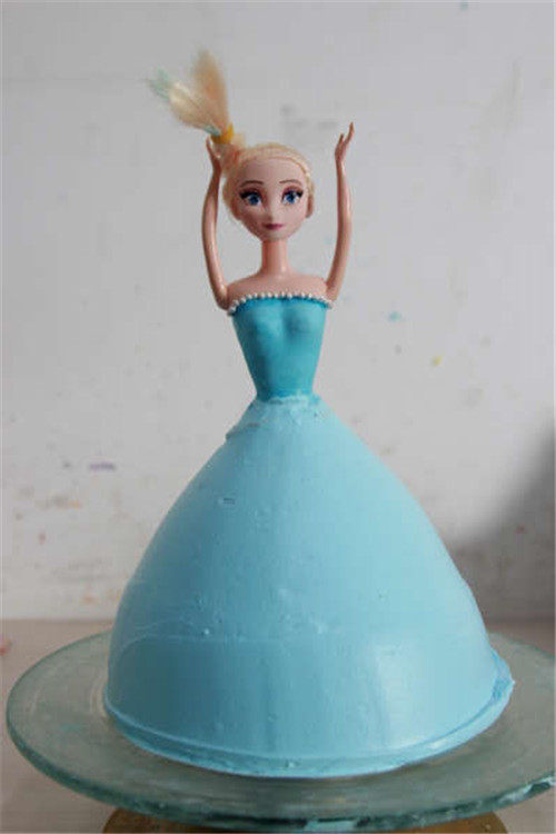 【Tomato Recipe】Frozen Princess Cake - Detailed Cooking Steps for Every Girl is Her Own Magic Little Princess