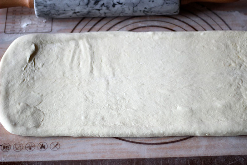 Steps for making Traditional French Croissants