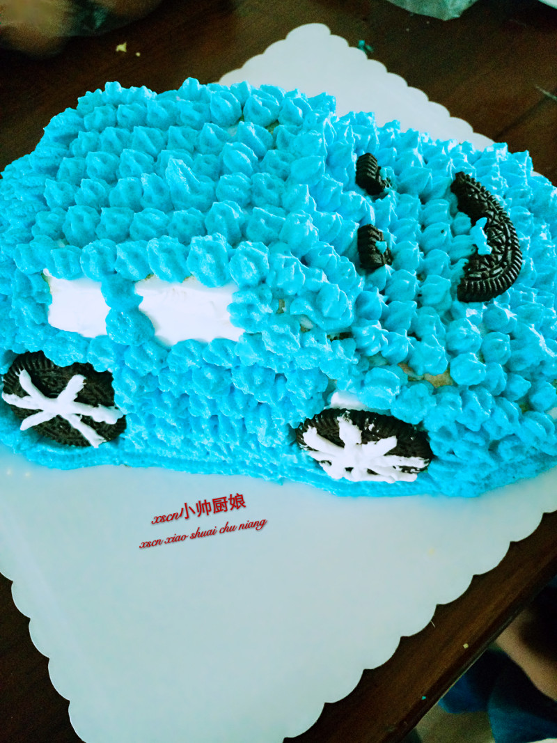 Car Birthday Cake (McQueen Version)