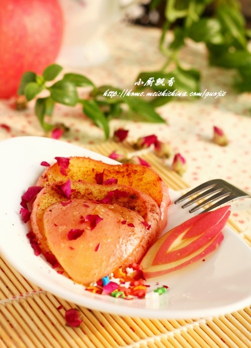 【Cinnamon Apple】----Make Delicious Fruit in Ten Minutes