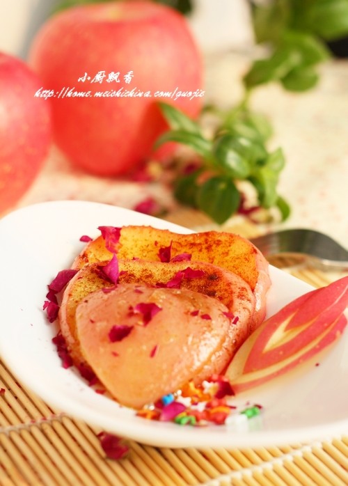 【Cinnamon Apple】----Make Delicious Fruit in Ten Minutes