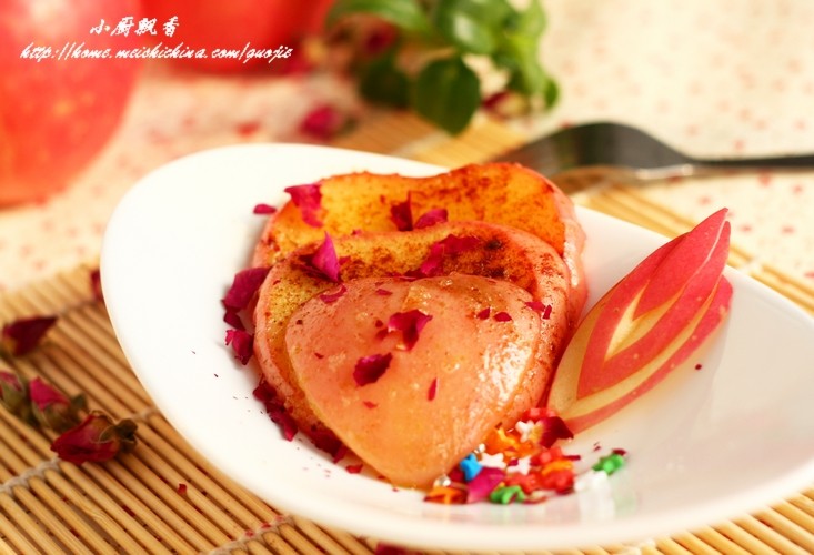 【Cinnamon Apple】----Make Delicious Fruit in Ten Minutes