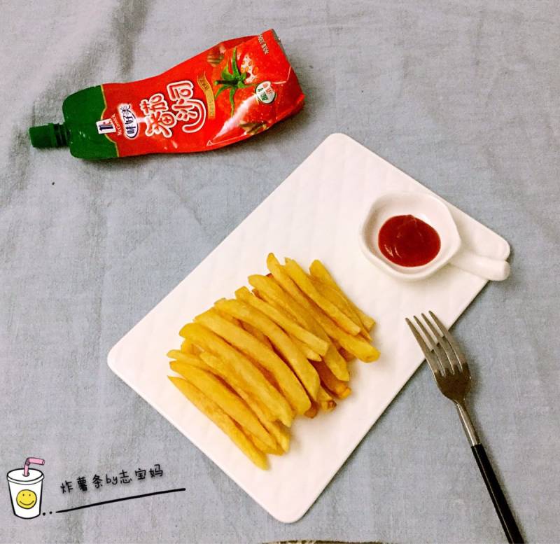 Steps for making French Fries