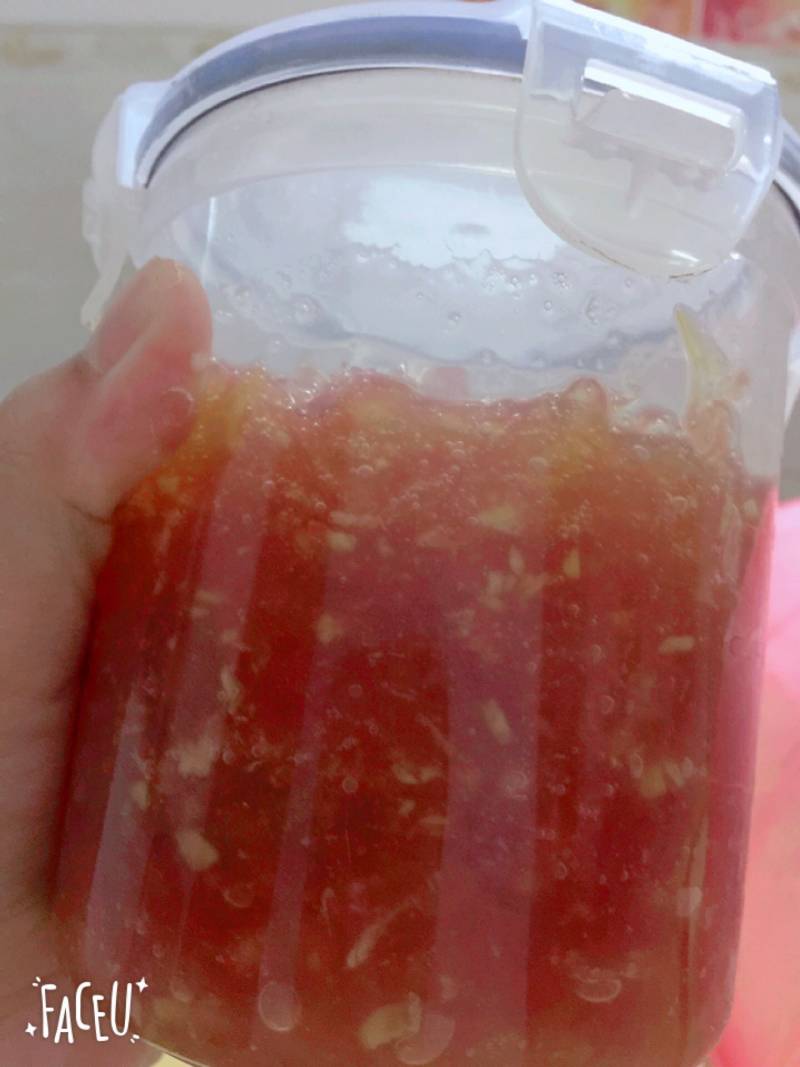 Ginger and Pomelo Honey Tea