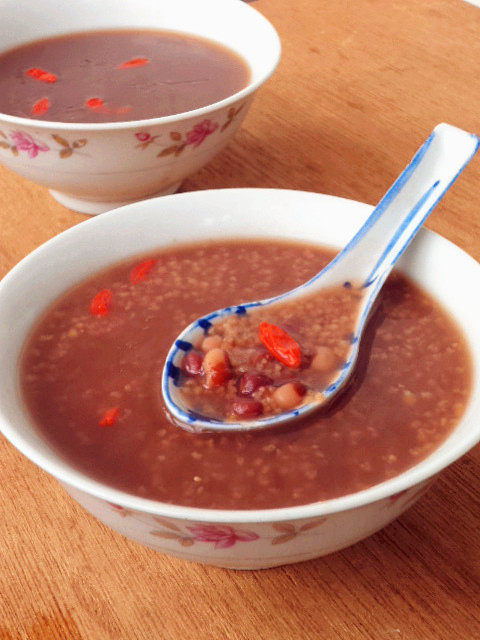 Steps to Cook Red Bean and Mung Bean Porridge