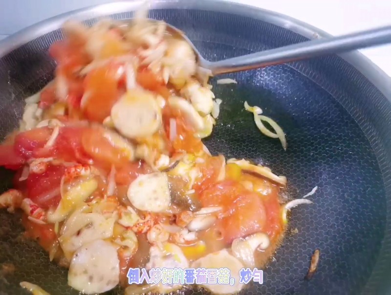 Steps for Making Tomato Shrimp Linguine