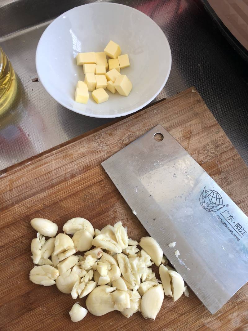 Garlic Bread Making Steps