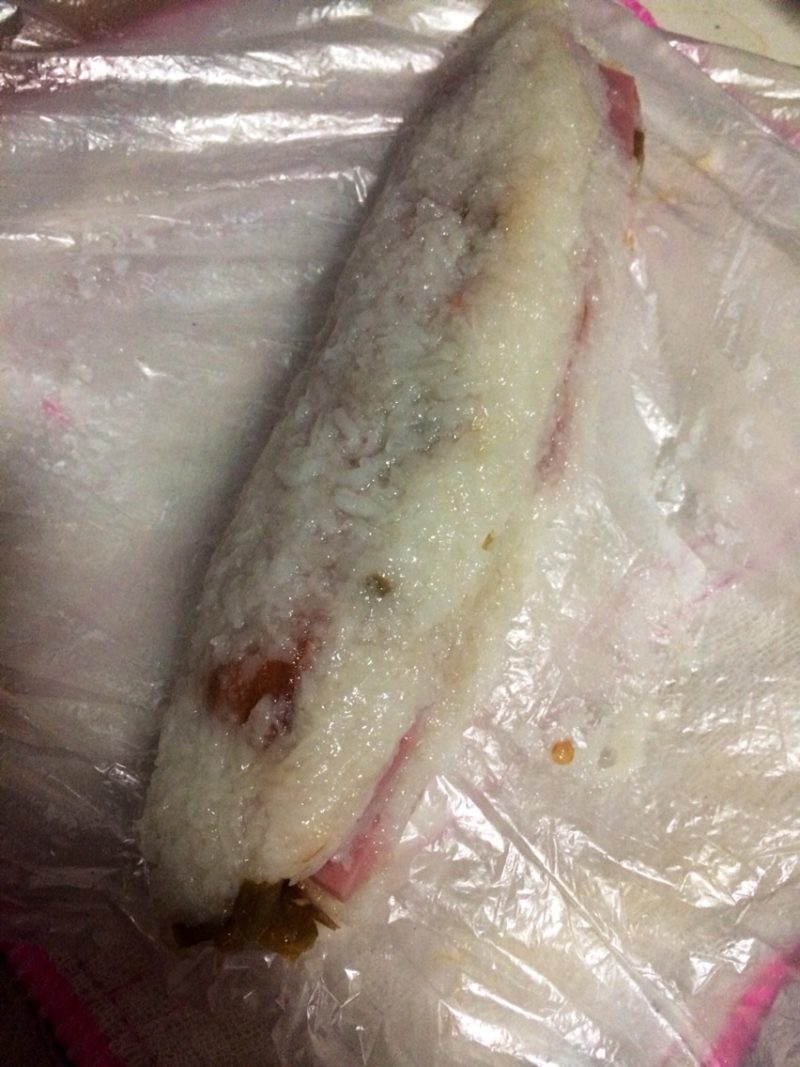 Lazy Bear Recipe - Glutinous Rice Wrap You Tiao Cooking Steps