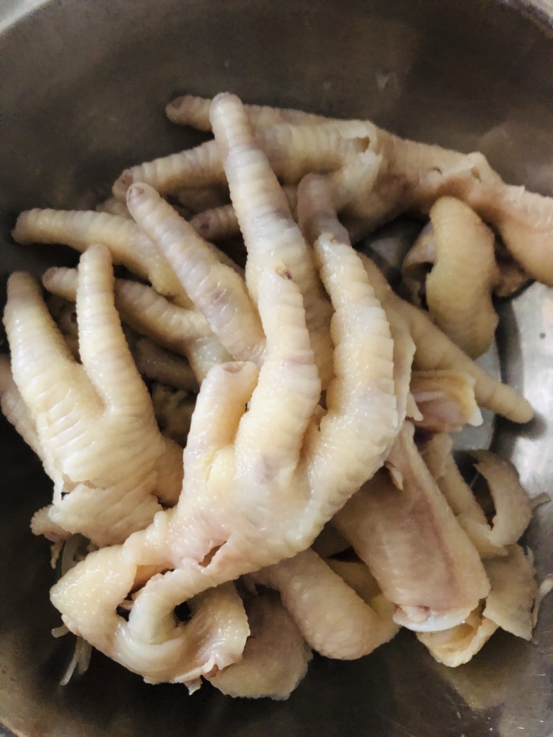 Boneless Spicy Chicken Feet Step-by-Step