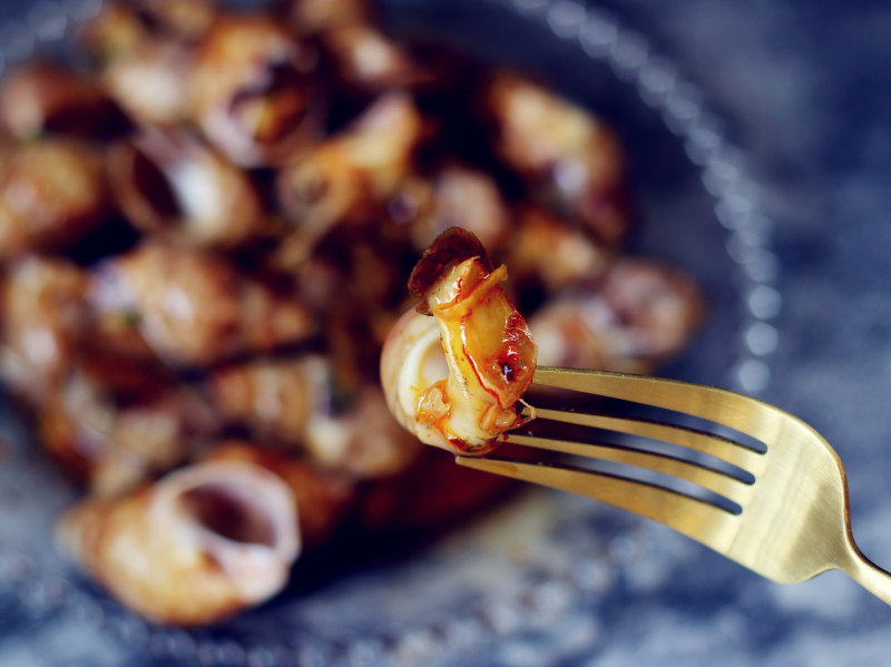 Spicy Stir-Fried Conch