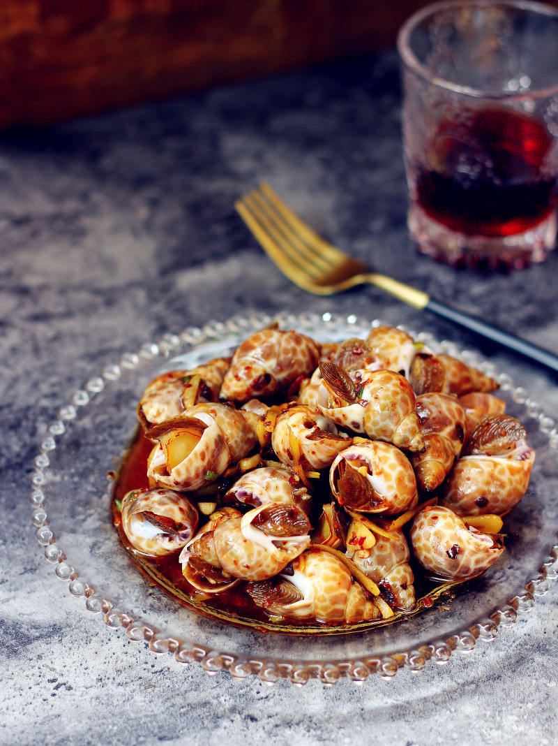 Spicy Stir-Fried Conch