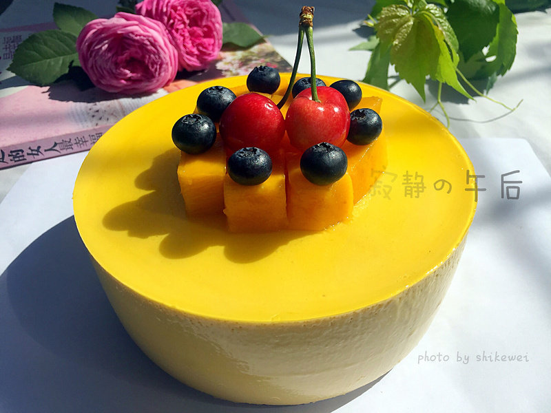 Steps for Making Six-Inch Mango Mousse