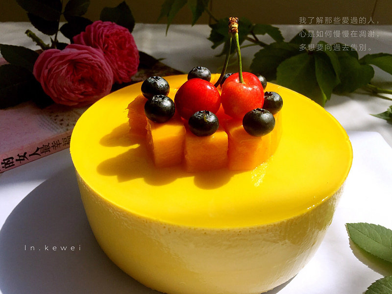 Steps for Making Six-Inch Mango Mousse